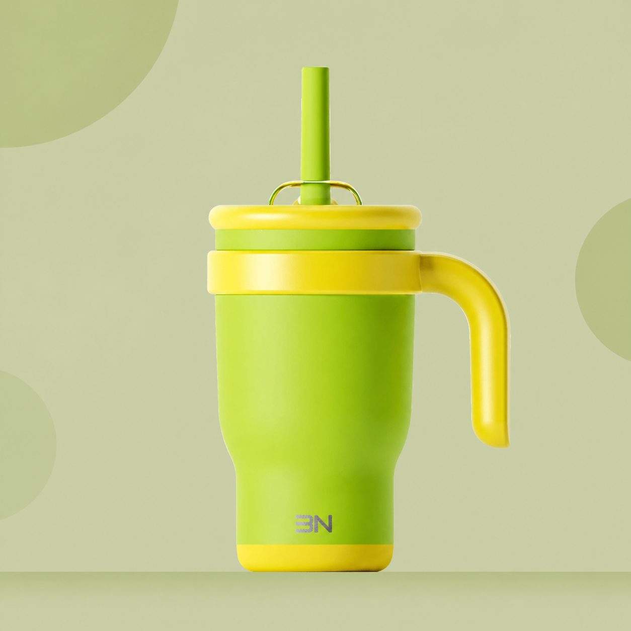 The 3N Nova Drinkbeker in Groen & Gele